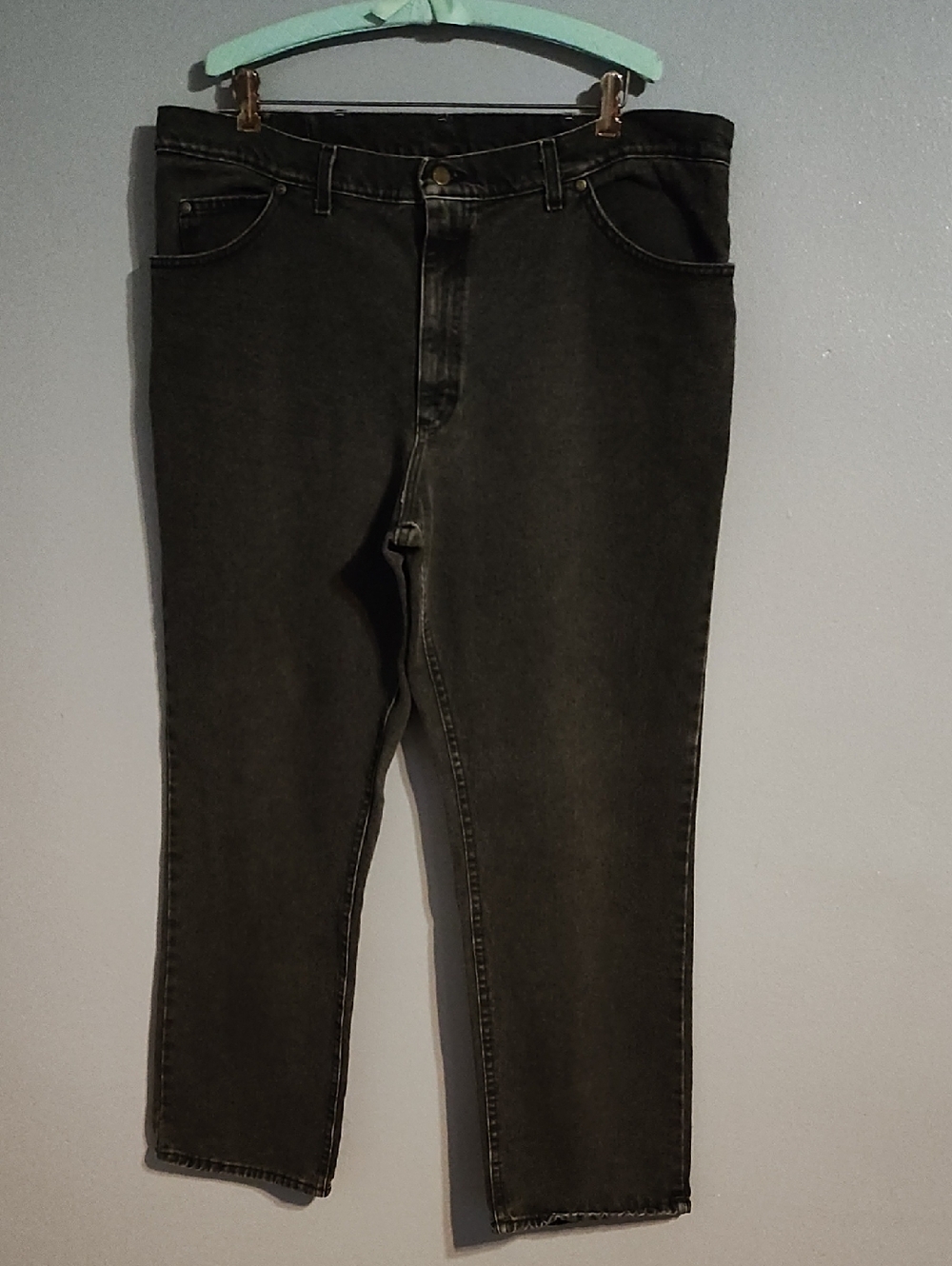 Rider Jeans Men's Black Slim Straight Jeans
